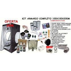 Kit Armario 1X1X2 CON 400W